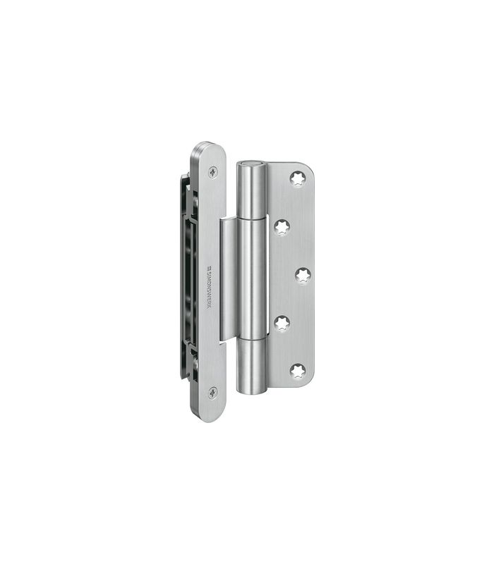 Objektband VARIANT VN 2927/160 Compact Ø22,5/200kg,edelstahl matt