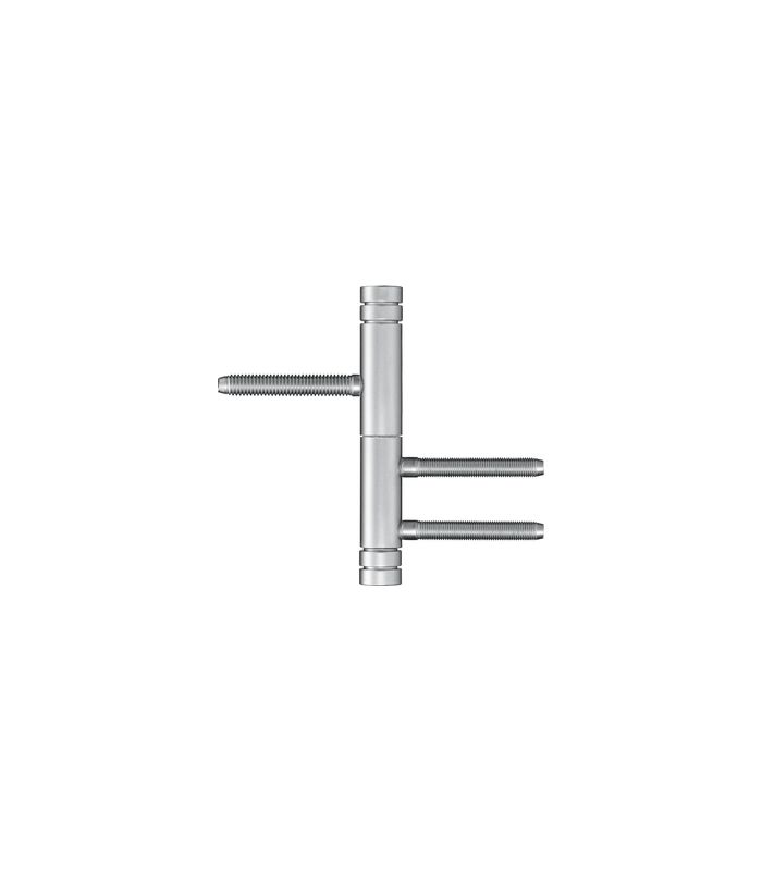 Einbohrband VARIANT V 3420 WF BASIC 2tlg.,15mm matt vernickelt/F2
