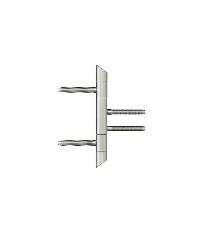 Einbohrband VARIANT V 4426 WF CROSS 3tlg.,15mm,DR matt vernickelt/F2