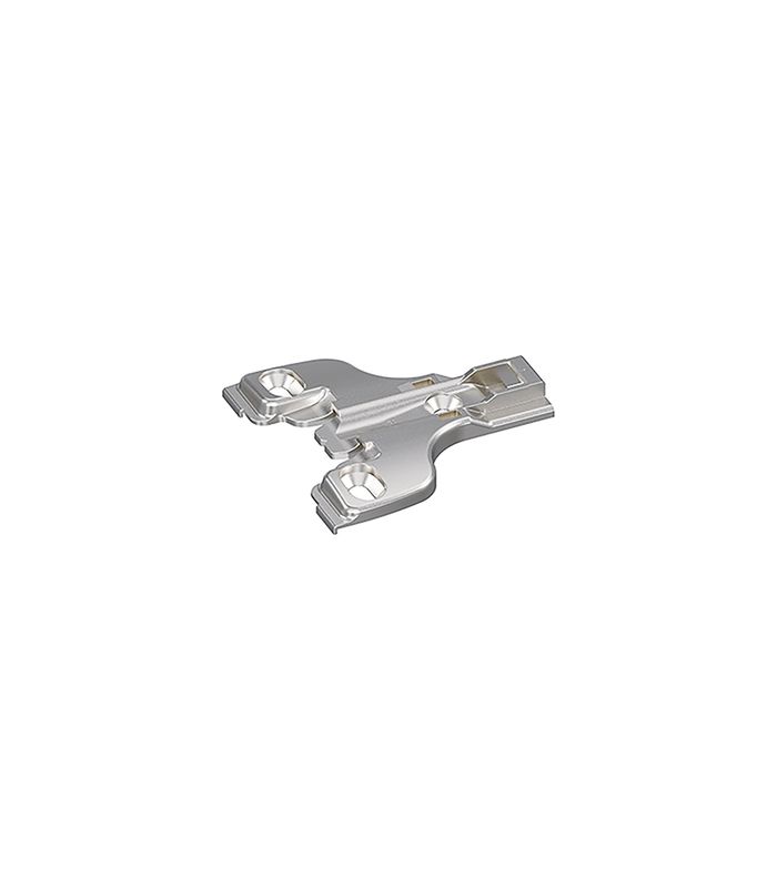 Möbel- Face-Frame-Montageplatte, Distanz 1,5mm, Sensys 8000, 9088247 vernickelt