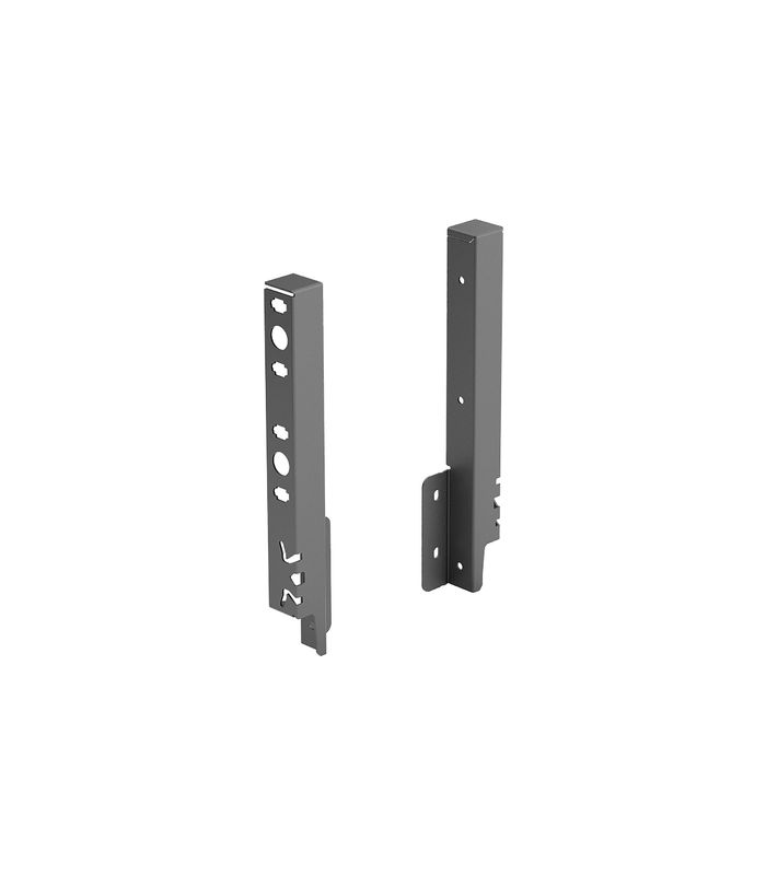 Set Rückwandverbinder ArciTech 218 mm, anthrazit, links und rechts