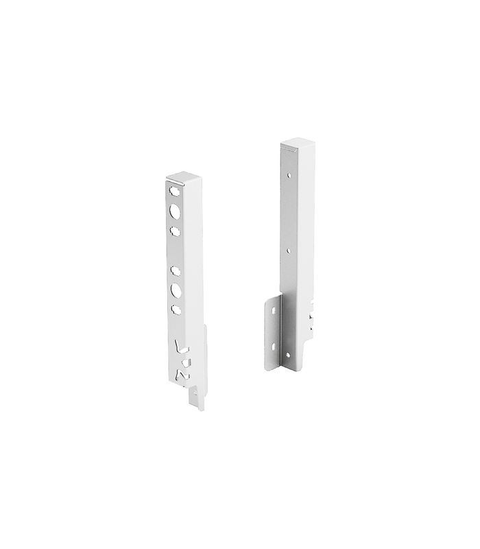 Set Rückwandverbinder ArciTech 218 mm, weiß, links und rechts