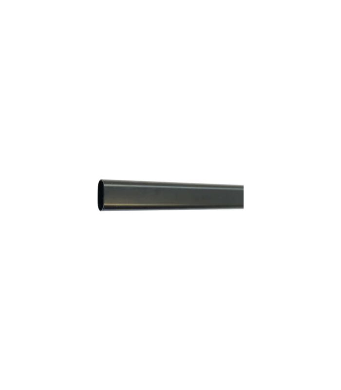 Schrankrohr schwarz matt 30 x 15 x 0,8 mm, L 1900 mm