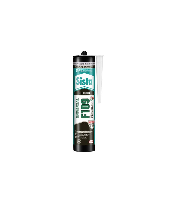 F109 Universal Fusion Silikon grau-transparent 300 ml SF9GT