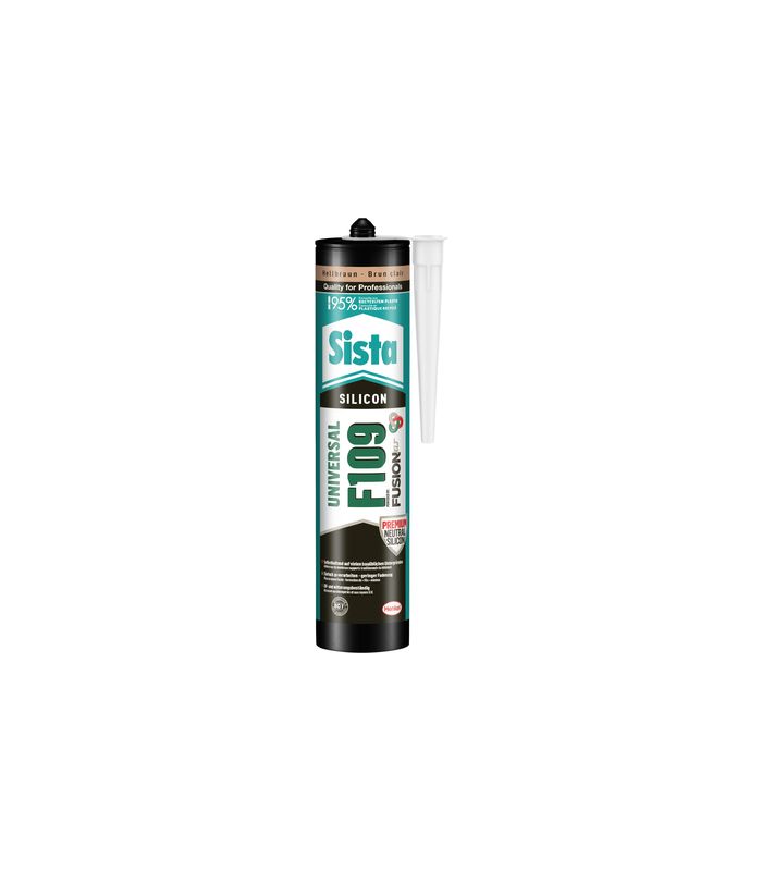 F109 Universal Fusion Silikon hellbraun 300 ml SF9LB