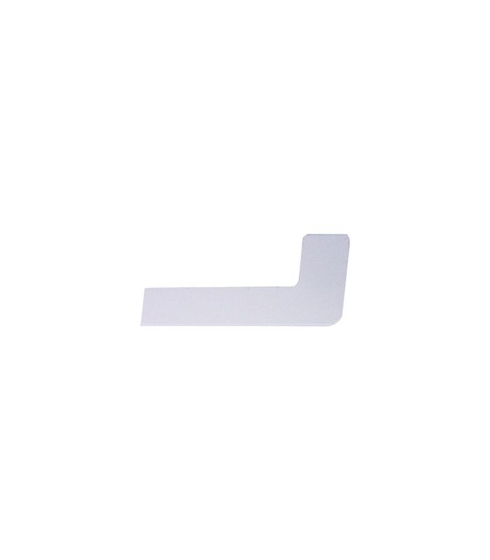 Bank Abschluss 480 mm LM RAL 9016 Sichtbeton (A 150) rechts