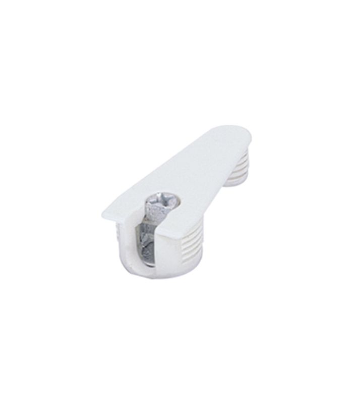 Möbel- Exzenter-Verbindungsbeschlag, Bohrdurchmesser 20x 12,5mm, VB 36/16, 65527, weiß