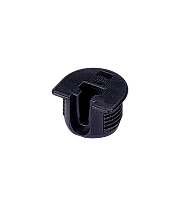 Tablarverbinder, Bohr Ø 20mm, Bohrt.12,5mm VB 135 79649, schwarz