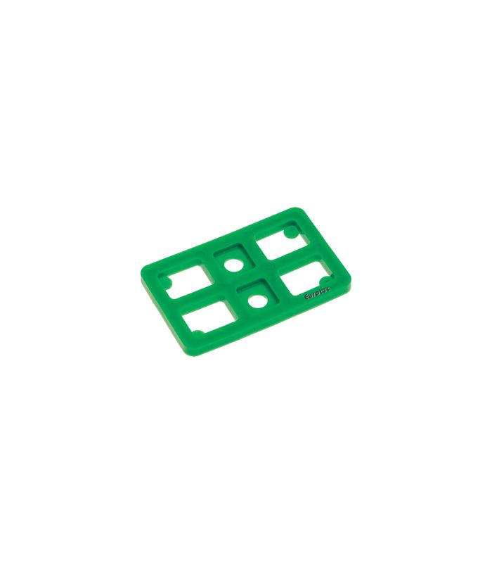 Justierklotz grün 80 x 50 x 3 (L x B x H)
