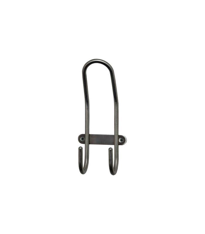 Hut-Mantel-Haken Samos Edelstahl BA 75 H 215 B 65 mm