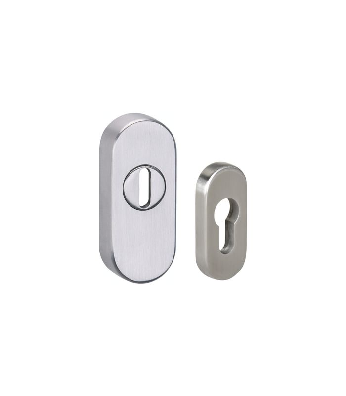 Cliprosette Tinos PZ Höhe 9 mm Edelstahl mit