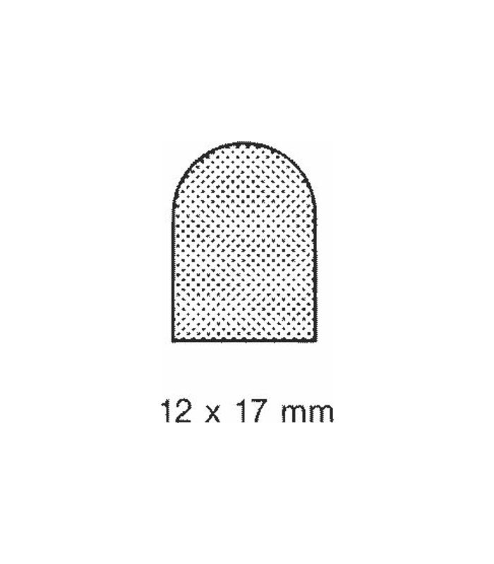 Moosgummidichtung MD 1502 - grau
