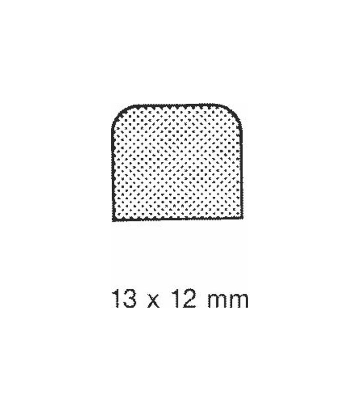 Moosgummidichtung MD 1537 - grau