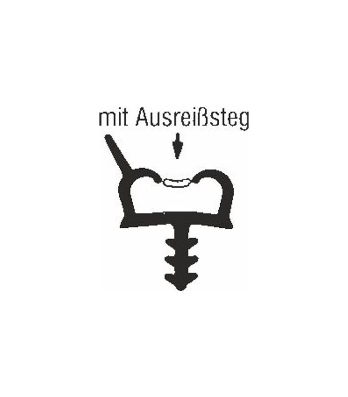 Zimmertürdichtung TD 3440 - weiß