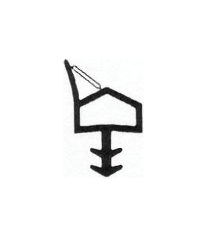 Zimmertürdichtung TD 3811 - braun