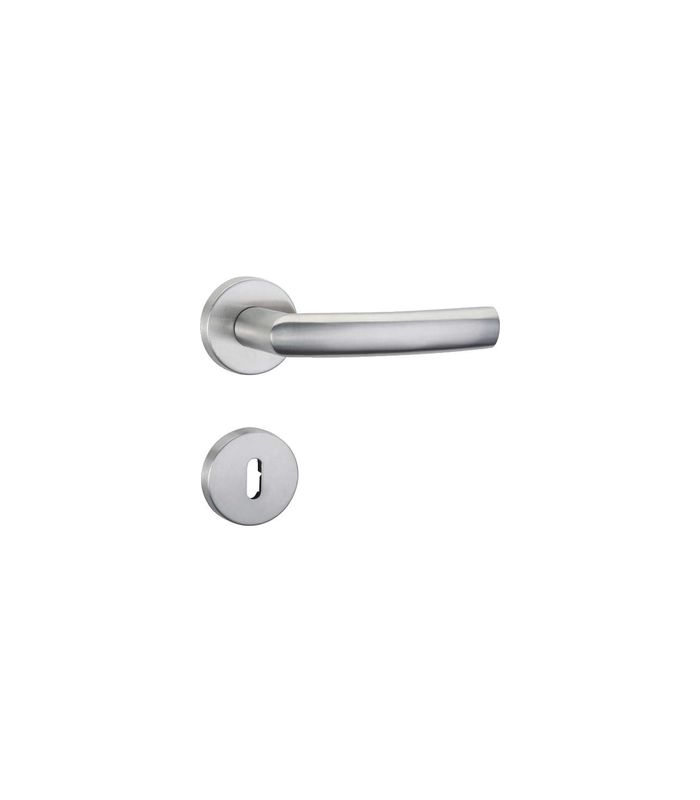 Wechsel-Rosettengarnitur Milos PZW Edelstahl mit TS 38-42 mm