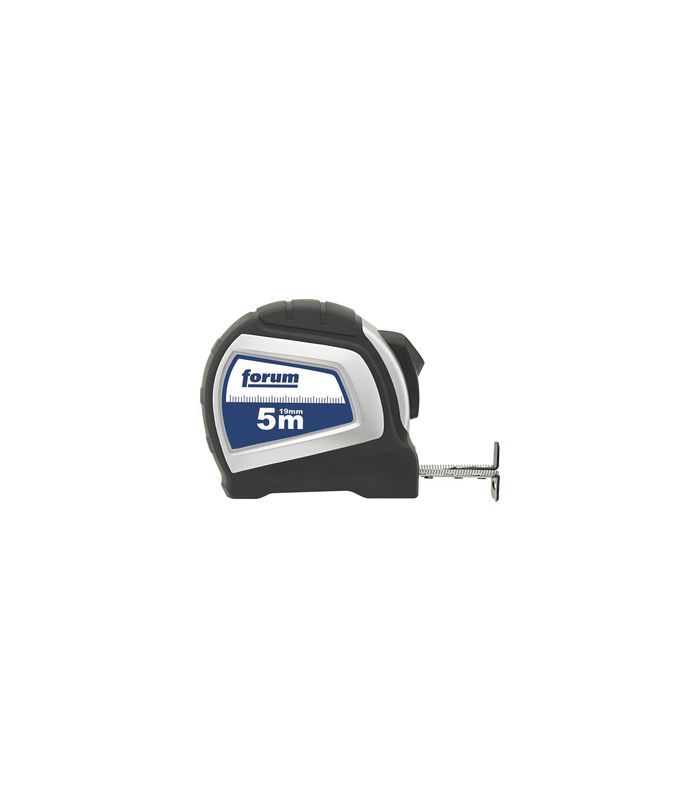 Taschenbandmaß Autolock 5mx19mm weiß FORUM