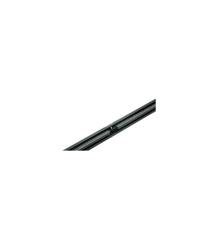 Grundlineal, für MINIPRESS PRO, 1 Stück, Skala vom Nullpunkt aus: 850 mm links, 850 mm rechts, E6/C35 schwarz