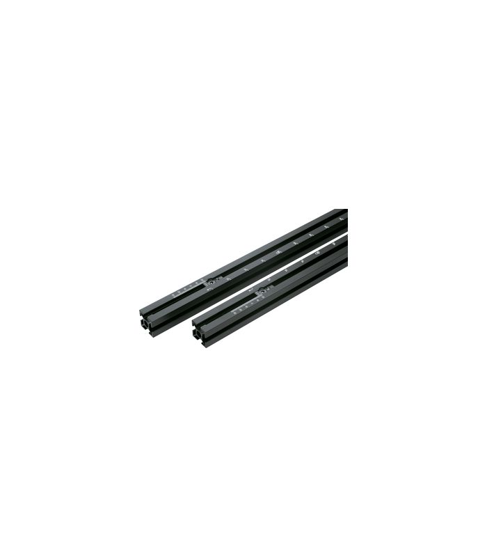 Lochreihenlineal, für MINIPRESS PRO, links/rechts, Skala 0 bis 832 mm, E6/C35 schwarz