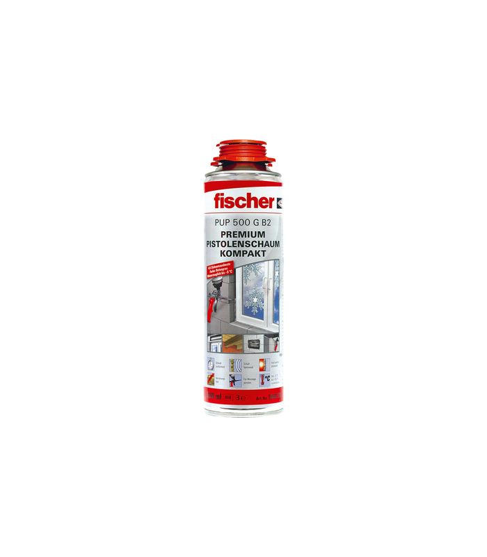 1K Pistolenschaum PUP 500 G B2 Farbe:grau,500 ml