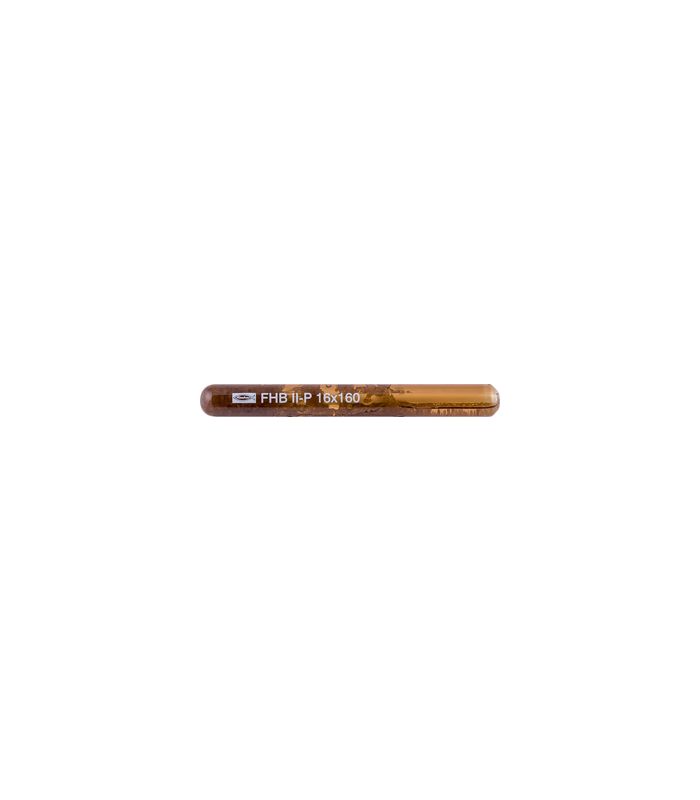 Patrone FHB II-P 16 x 160 standard aushärtend,Bohrlochtiefe:175