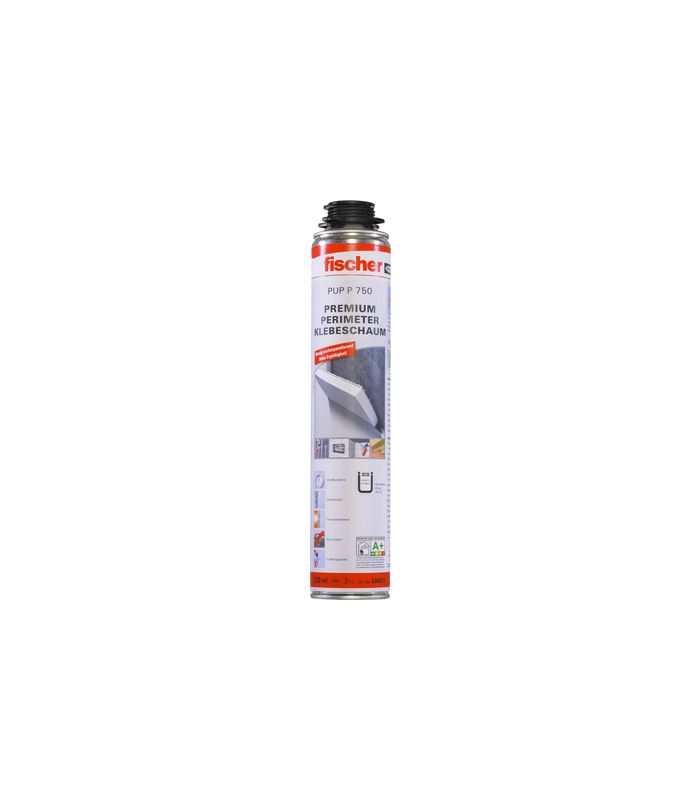 fischer Perimeter Klebeschaum PUPP750GB2 Farbe:betongrau,Füllmenge:750 ml