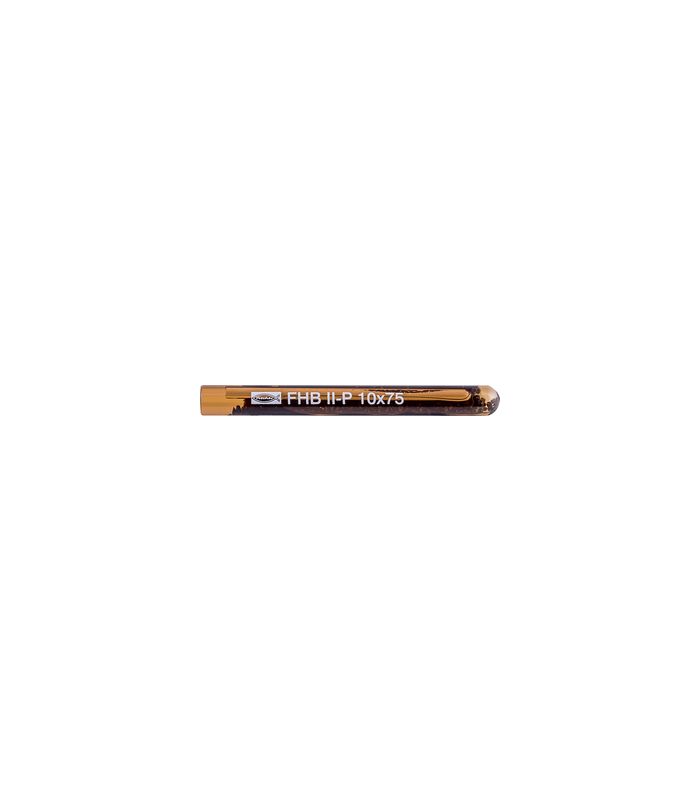 Patrone FHB II-P 10 x 75 standard aushärtend,Bohrlochtiefe: 90