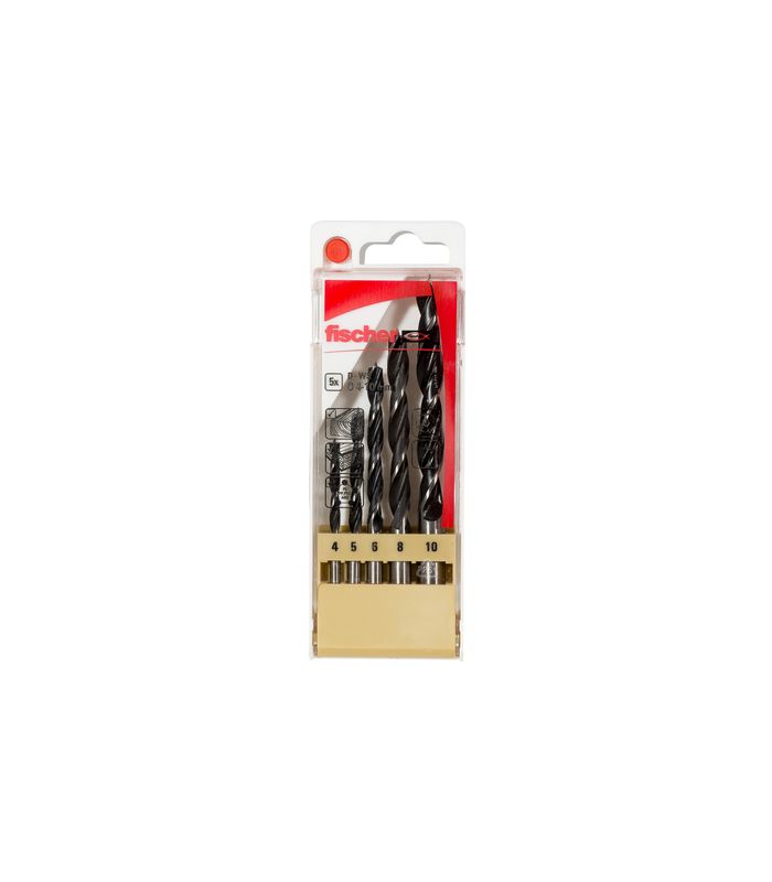 Holzspiralbohrer D-WS Set 4-10mm