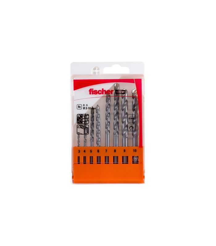 fischer Schlagbohrer D-S Set 3 - 10 mm