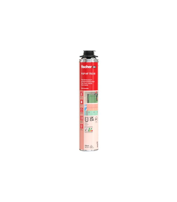 Brandschutzschaum PUFS 750 Farbe:betongrau,Füllmenge:750 ml