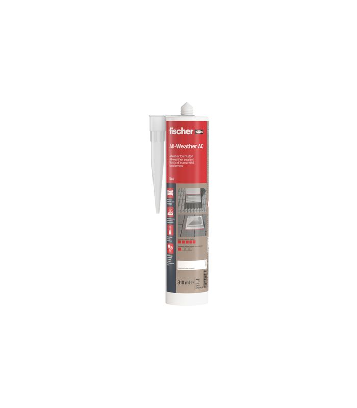fischer Allwetterdichtst. Premium DDK TR transparent,310 ml