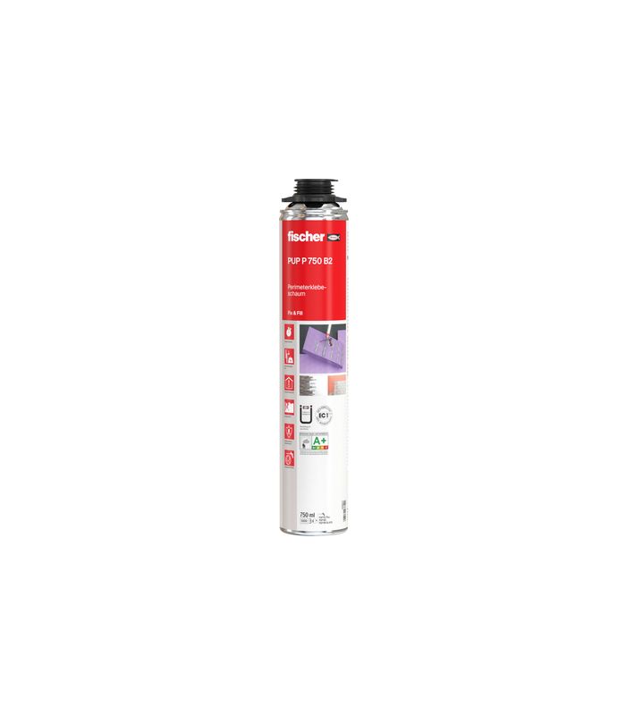 Perimeter Klebeschaum PUPP750GB2 Farbe:betongrau,Füllmenge:750 ml