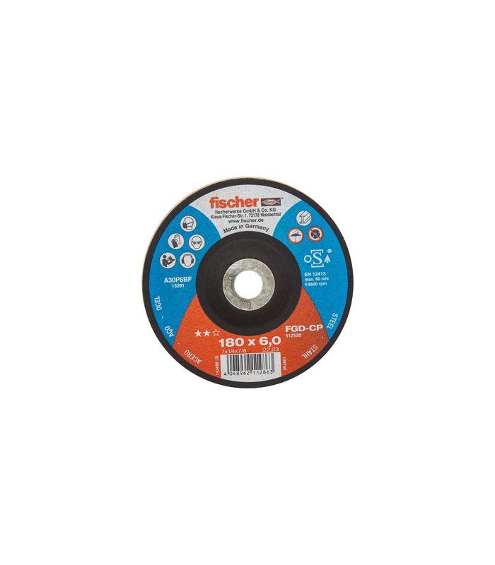 Schleifscheibe CP 6/180 gekröpft Carbon
