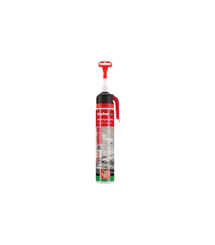 fischer Montage Kleber, 200ml, weiß