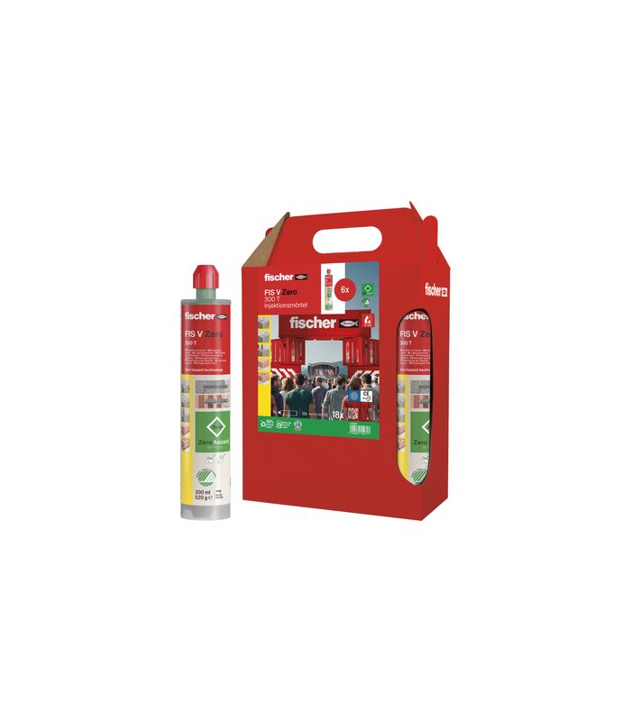 Injekt.mörtel FIS V Zero 300 T (Sixpack)