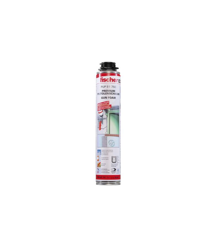fischer Brandschutzschaum PUFS 750 Farbe:betongrau, Füllmenge:750 ml