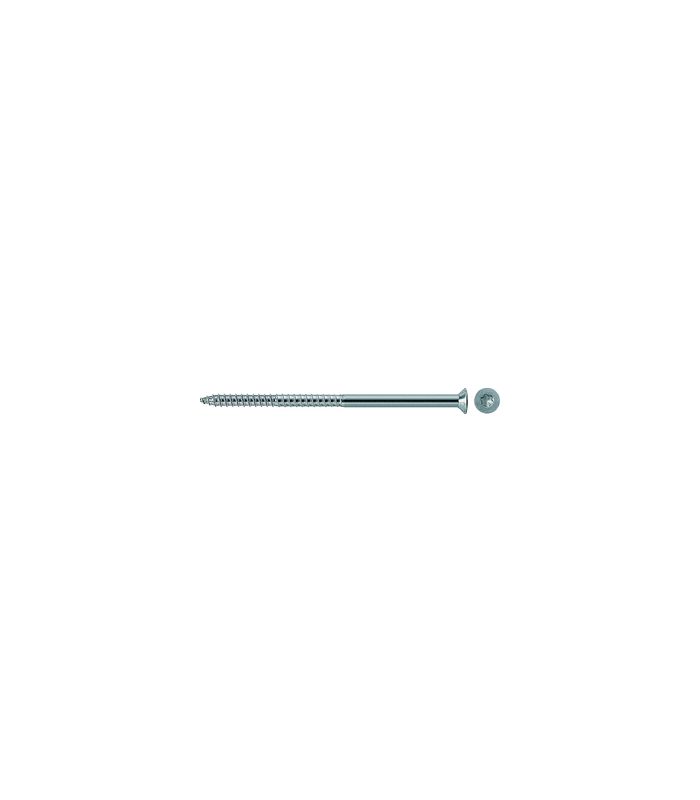 fischer Sicherheitsschraube, Senkkopf, TX, galvanisch verzinkt 7,0x105 TX40