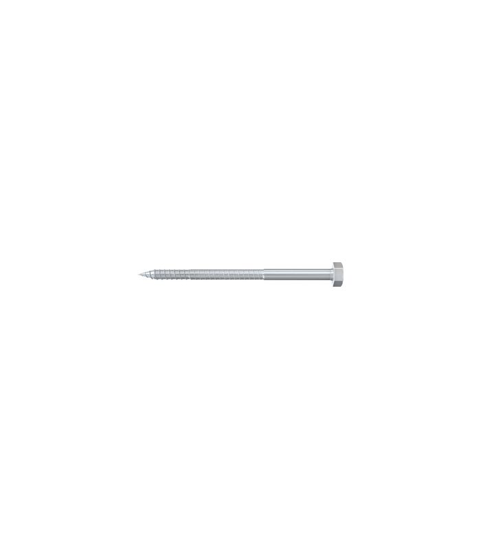 fischer Sicherheitsschraube, Sechskantkopf, galvanisch verzinkt 7,0x 65