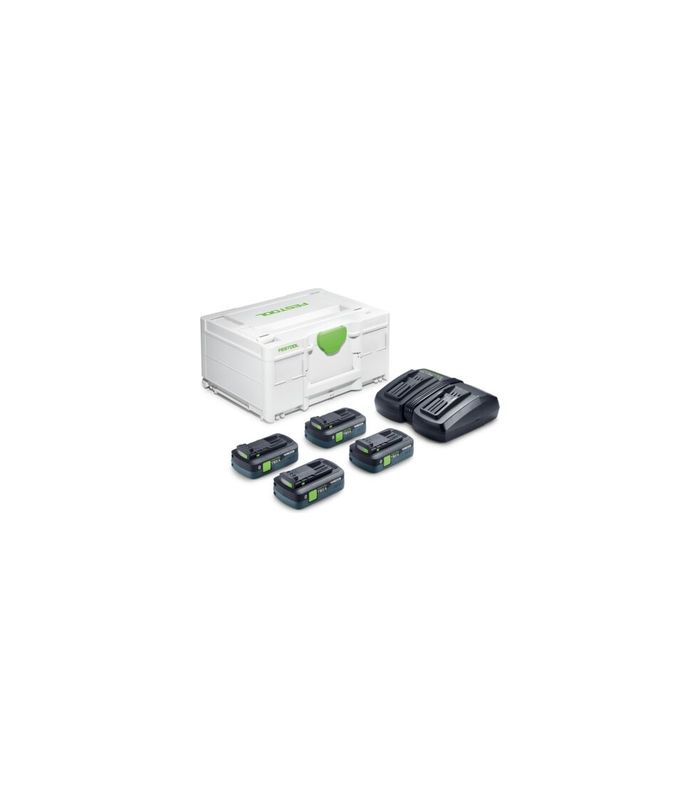 Energie-Set SYS 18V 4xTBX4/TCL6DUO