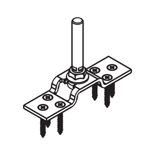 MTH Befestigungsbügel Für Kartuschenfilter IS 5,6,12 & SK 12