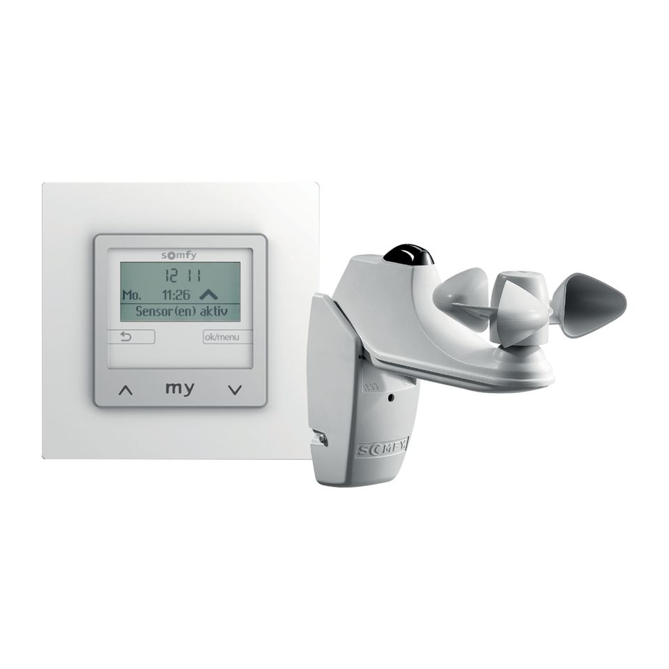 somfy Soliris Smoove Uno Pure inkl. WindSonnensensor+Rahmen Pure KOCH Freiburg GmbH