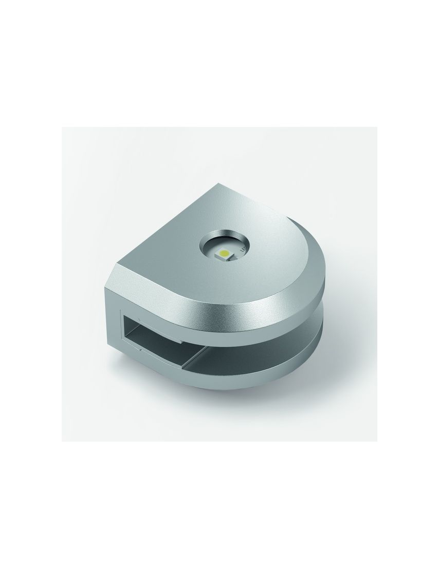 LED ICE, Alu Optik, ww 12VDC, 0.9W, 1.8m LTG, M1