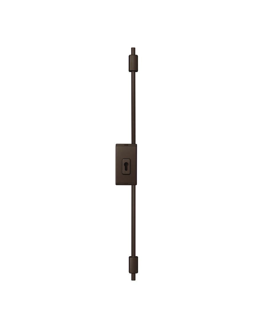 WET-Stangenschloss,TSS550 ohne Zylinder,Metall braun
