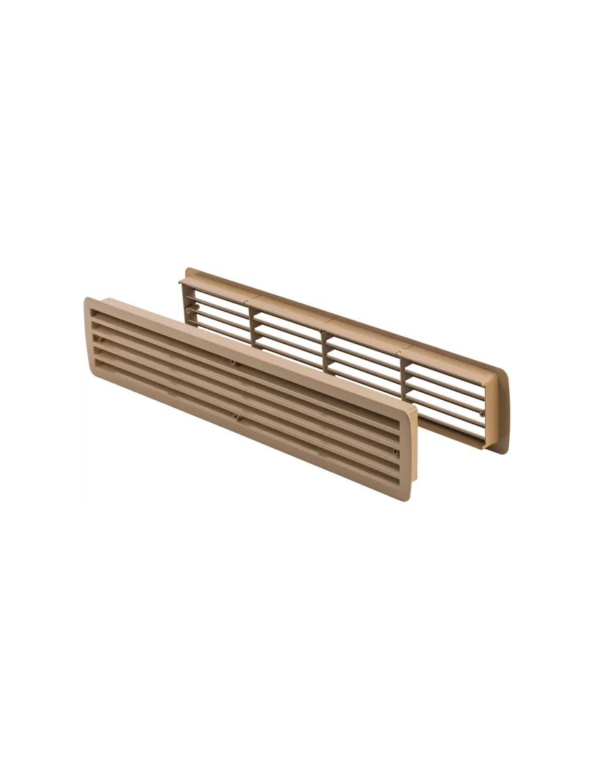Badezimmer - Lüftung Kunststoff limbaf. 457 x 92 mm Nr. 9020 Exclusiv 2000