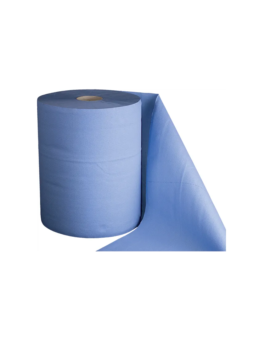 Putzpapier blau 3-lagig B=36 cm 1000 Abrisse