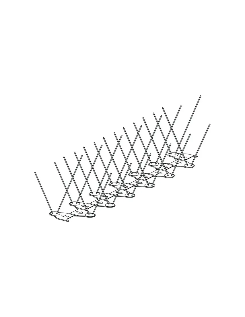 TAUBENABWEHR E4 85/115 MM HOCH SCHUTZBREITE 14-18 CM L=33 CM