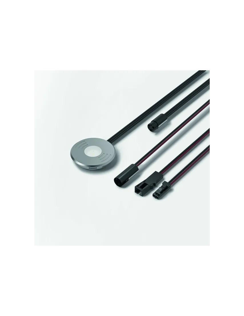 LED Touch Sensordimmer/-schalter 12V, maximal 36W, 2m LTG, M1
