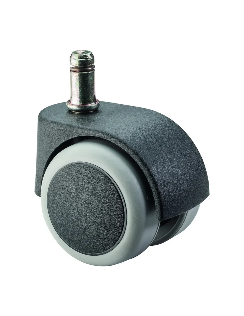 MB-Bürostuhlrolle, Rad Ø 50mm G15.050, Einschlagstift, Kunststoff sw