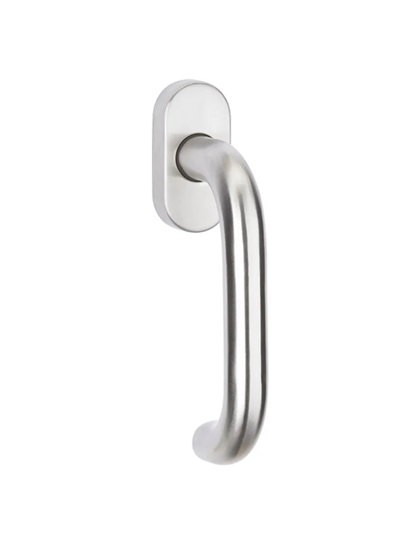 TOPFORM Fensterolive Titania Edelstahl matt, Stift 7 x 24/32+36/42 mm