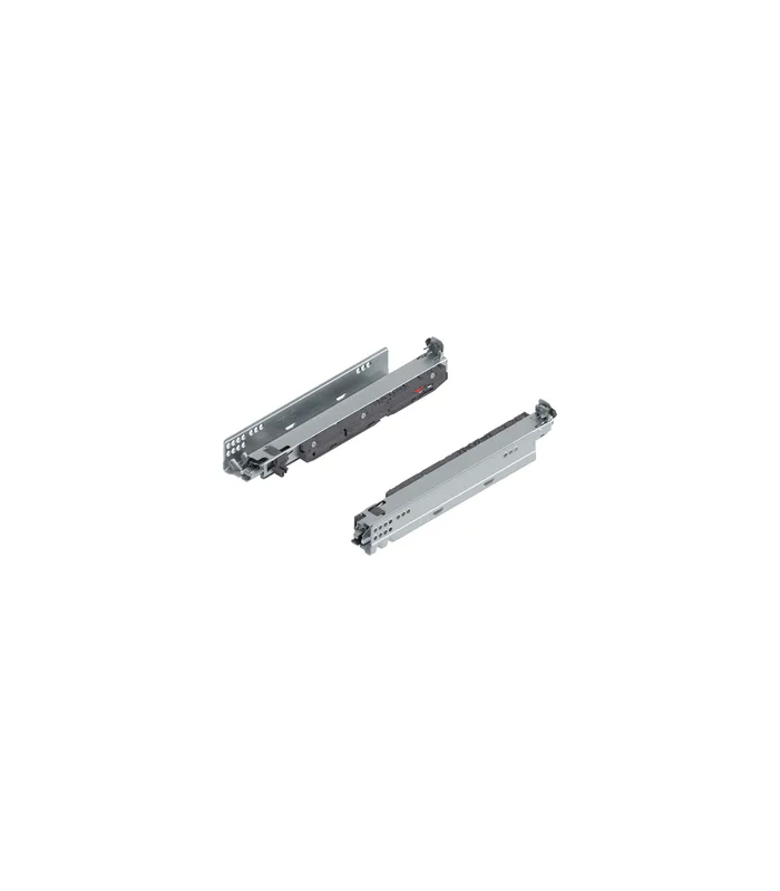 MOVENTO mit BLUMOTION S, Vollauszug, Führung, 40 kg, NL=350 mm, für Kupplung, links/rechts, verzinkt